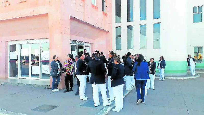 Protesta personal de enfermería